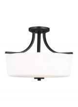 Generation Lighting - Seagull US 7728803EN3-112 - Three Light Semi-Flush Mount