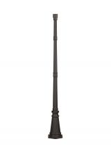 Generation Lighting - Seagull US 8120-12 - Outdoor Posts traditional -light outdoor exterior aluminum post in black finish in black finish
