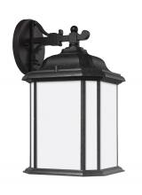 Generation Lighting - Seagull US 84531EN3-746 - Kent traditional 1-light LED outdoor exterior large wall lantern sconce in oxford bronze finish with