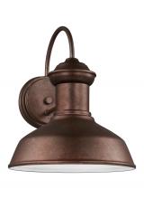 Generation Lighting - Seagull US 8547701-44 - Fredricksburg traditional 1-light outdoor exterior Dark Sky compliant small wall lantern sconce in w