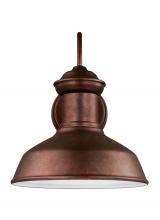 Generation Lighting - Seagull US 8547701EN3-44 - Fredricksburg traditional 1-light LED outdoor exterior Dark Sky compliant small wall lantern sconce