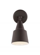 Generation Lighting - Seagull US 8560701-71 - Flood Light traditional 1-light outdoor exterior adjustable swivel flood light in antique bronze fin