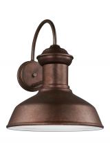 Generation Lighting - Seagull US 8647701-44 - Fredricksburg traditional 1-light outdoor exterior Dark Sky compliant large wall lantern sconce in w