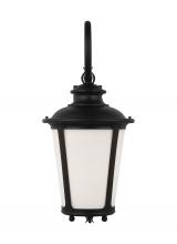 Generation Lighting - Seagull US 88243-12 - Cape May traditional 1-light outdoor exterior extra large 30'' tall wall lantern sconce in b