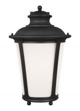 Generation Lighting - Seagull US 88244-12 - Cape May traditional 1-light outdoor exterior extra large 20'' tall wall lantern sconce in b