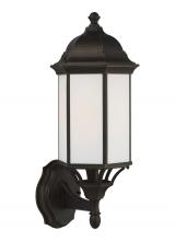 Generation Lighting - Seagull US 8838751EN3-71 - Sevier traditional 1-light LED outdoor exterior medium uplight outdoor wall lantern sconce in antiqu