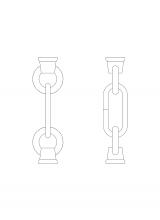 Generation Lighting - Seagull US 9122-848 - Link and Loop in Satin Brass