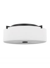 Generation Lighting - Seagull US FM313ORB - Small Two Light Flush Mount