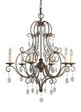 Generation Lighting - Seagull US F1902/6MBZ - Small Chandelier