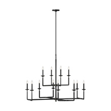 Generation Lighting - Seagull US F3290/12AI - Large Chandelier