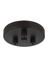 Generation Lighting - Seagull US MPC03ORB - 3 - Light Multi-Port Canopy with Swag Hooks