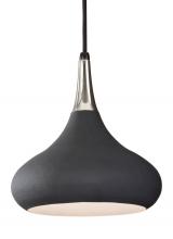 Generation Lighting - Seagull US P1253BK - Belle Medium Pendant