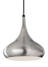 Generation Lighting - Seagull US P1253BS - Belle Medium Pendant