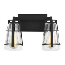 Generation Lighting - Seagull US VS2472MBK - 2 - Light Vanity