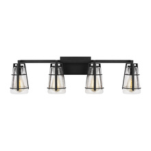 Generation Lighting - Seagull US VS2474MBK - 4 - Light Vanity