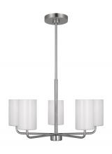 Generation Lighting - Seagull US GLC1015BS - Rhett Medium Chandelier