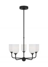 Generation Lighting - Seagull US GLC1085MBK - Emile Medium Chandelier