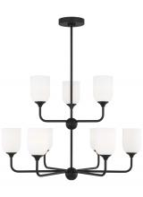 Generation Lighting - Seagull US GLC1109MBK - Emile Extra Large Chandelier