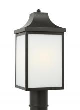 Generation Lighting - Seagull US GLO1051ANBZ - Saybrook One Light Medium Post