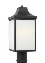 Generation Lighting - Seagull US GLO1051TXB - Saybrook One Light Medium Post