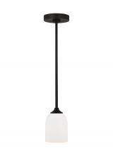 Generation Lighting - Seagull US GLP1021MBK - Emile Mini Pendant