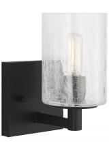 Generation Lighting - Seagull US GLV1031MBK - One Light Wall/Bath Sconce