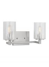 Generation Lighting - Seagull US GLV1032BS - Two Light Wall/Bath