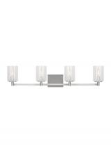 Generation Lighting - Seagull US GLV1034BS - Four Light Wall/Bath