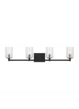 Generation Lighting - Seagull US GLV1034MBK - Four Light Wall/Bath