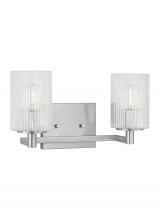Generation Lighting - Seagull US GLV1042BS - Two Light Wall/Bath