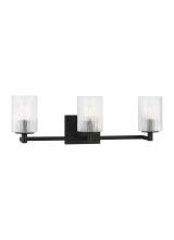 Generation Lighting - Seagull US GLV1043MBK - Three Light Wall/Bath