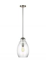 Generation Lighting - Seagull US P1484SN - Marino One Light Pendant