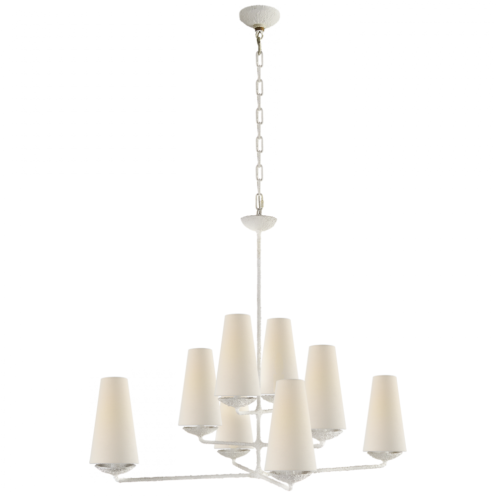 Fontaine Large Offset Chandelier ARN 5205PL L City Lights Detroit