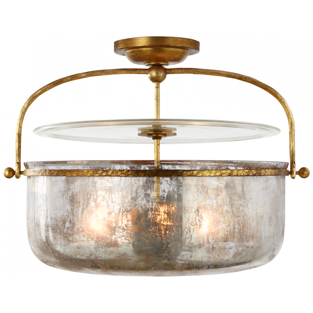 Lorford Medium Semi-Flush Lantern