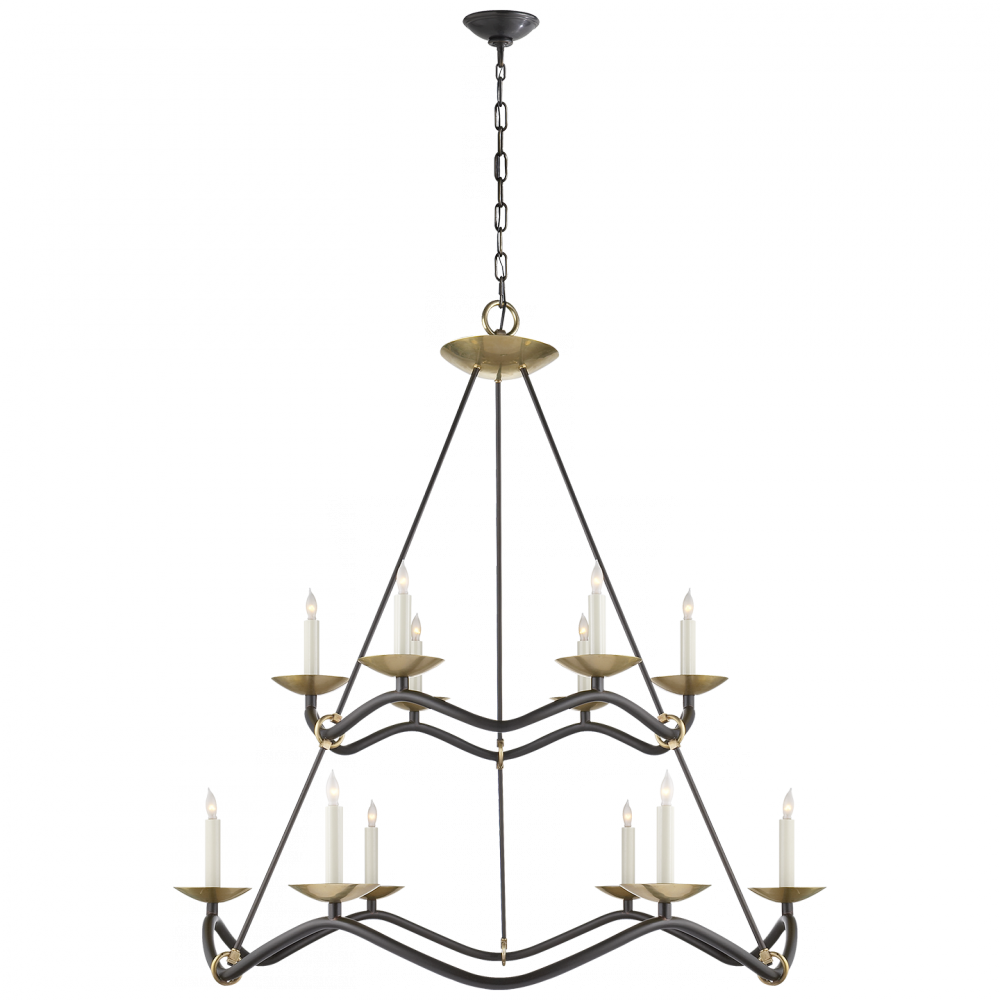 Choros Two-Tier Chandelier