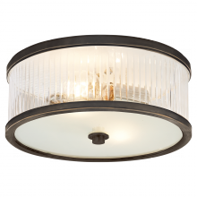 Visual Comfort & Co. Signature Collection RL AH 4201BZ-FG - Randolph Large Flush Mount