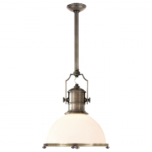Visual Comfort & Co. Signature Collection RL CHC 5136AN-WG - Country Industrial Large Pendant