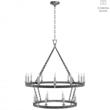 Visual Comfort & Co. Signature Collection RL CHC 5880AI/NRT - Darlana Large Two Tier Chandelier