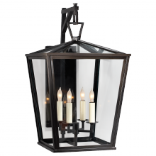 Visual Comfort & Co. Signature Collection RL CHO 2085BZ - Darlana Medium Bracket Lantern