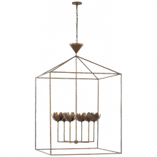 Visual Comfort & Co. Signature Collection RL JN 5305ABL - Alberto Grande Open Cage Lantern
