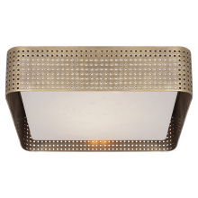 Visual Comfort & Co. Signature Collection RL KW 4061AB-CDG - Precision Large Square Flush Mount