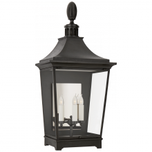 Visual Comfort & Co. Signature Collection RL RC 2029FR-CG - Rosedale Classic Large 3/4 Wall Lantern