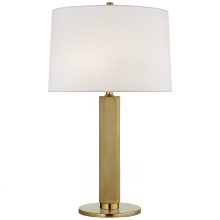 Visual Comfort & Co. Signature Collection RL RL 3094NB-L - Barrett Medium Knurled Table Lamp
