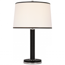 Visual Comfort & Co. Signature Collection RL RL 3493PN/CHC-L - Riley Medium Table Lamp