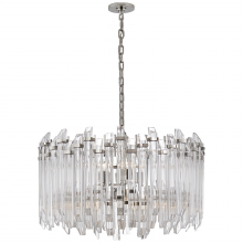 Visual Comfort & Co. Signature Collection RL SK 5421PN-CA - Adele Large Wide Drum Chandelier