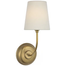 Visual Comfort & Co. Signature Collection RL TOB 2077HAB-L-CL - Vendome 16" Cordless Single Sconce