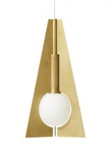 Visual Comfort & Co. Modern Collection 700MPOBLPNB-LED930 - Mini Orbel Pyramid Pendant