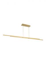 Visual Comfort & Co. Modern Collection 700LSSTG284NB-LED927-277 - Stagger 2 84 Linear Suspension