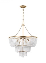 Visual Comfort & Co. Studio Collection 3180706-848 - Jackie 6 Light Chandelier