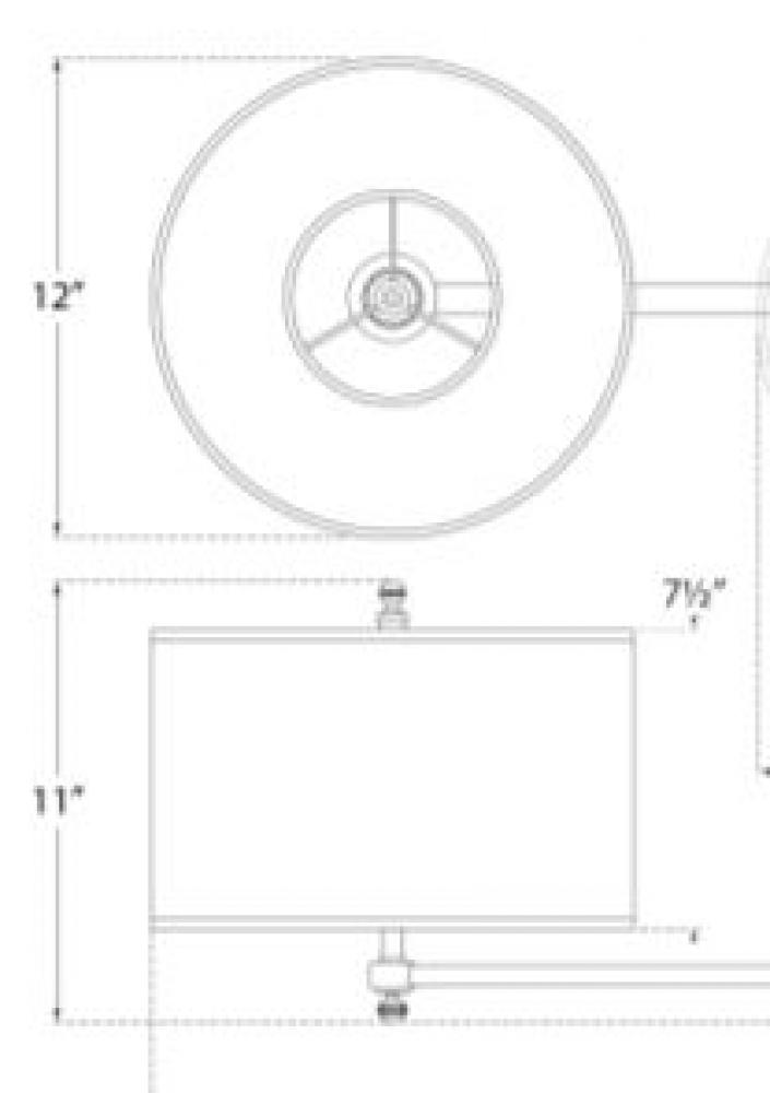Hudson Swing arm shades
